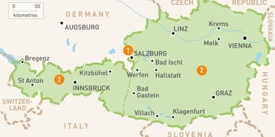 מפה של אוסטריה ברמןaustria. kgm